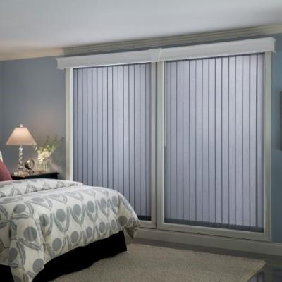 China Smart Anti-Static Idyllic Curtain Lifestyle Panel Vertical Blinds For Room Divider for sale