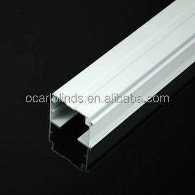 China Durable High Quality Aluminum Vertical Headrail Blind Parts for sale