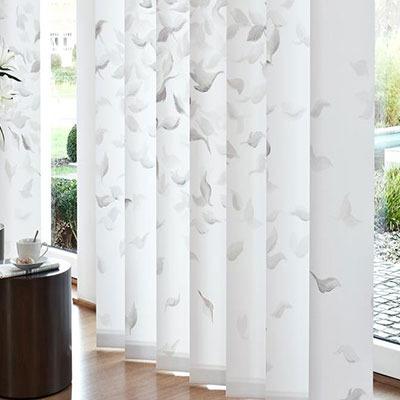 China Anti-static indoor printed vertical shades with accessories available for sale