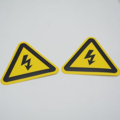 China Waterproof Factory Made Safety CLASS Reflective Safety Warning Label Stickers for sale