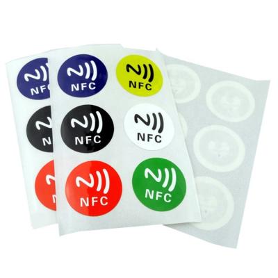 China Customized Size Logo Printing Waterproof/Waterproof RFID NFC Tag/Sticker for sale