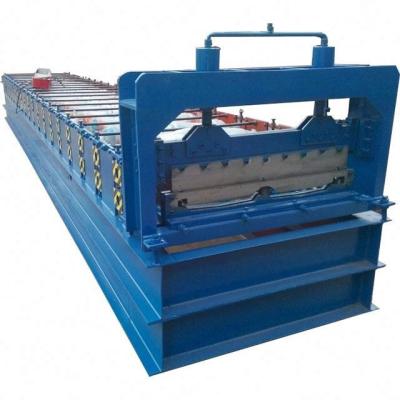 China Building Material Stores Aluminum Standing Seam Boltless Roll Forming Machine for sale