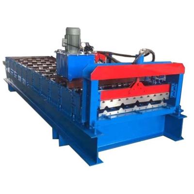 China Building Material Shops 840 Galvanized Corrugated Roofing Sheet Making Machine Manual Roof Tile Zinc Making Machine for sale