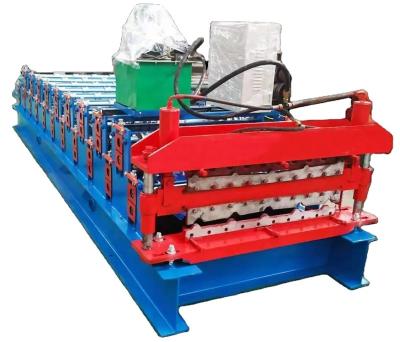 China ACCRANCY China Manufacture High Quality Double Layer Spanish Profile Roll Forming Machine for sale