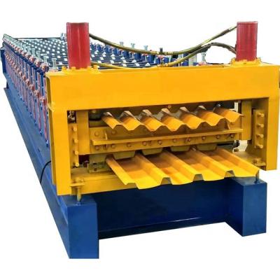 China Building Material Shops Double Layer Roof Sheet Roll Forming Machine for sale