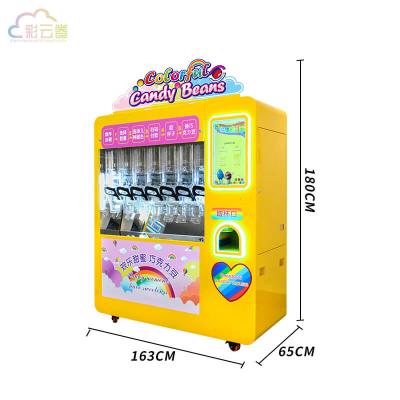 China Electricity Powered Candy Dispenser Vending Machine 5.6Kg Capacity With Lock / Key for sale