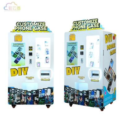 China White Personalised Diy Phone Case Vending Machine Fast Printing for sale