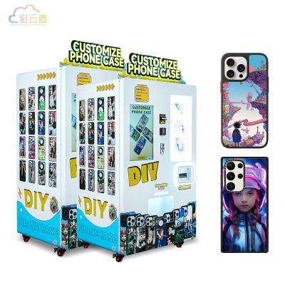 China Samsung Compatible Phone Case Printing Vending Machine with Variable Ink Droplet Technology Up To 3 Mins Per Case for sale