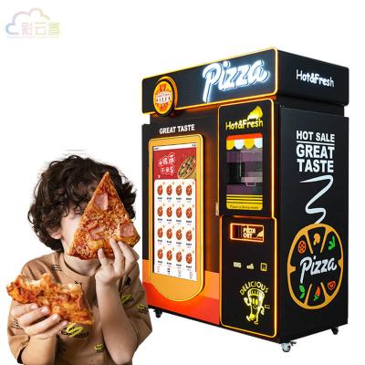 China Máquina vendedora de pizza de aço inoxidável 24/7 para centro comercial à venda