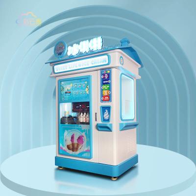 China Máquina automática de venta de helados 3000W con pantalla de 21,5 pulgadas en venta