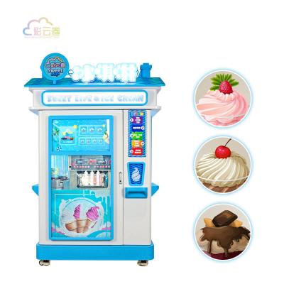 Cina Autoservizio macchinari venditori di gelati 220V 110V per gelati morbidi in vendita