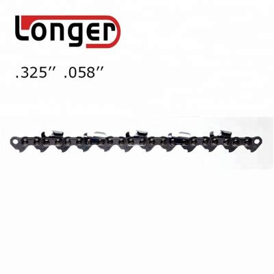 China 2-Stroke 325 full chisel saw chain for wood cutting for sale