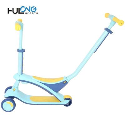 China Kid 3 In 1 Latest Mini Kids Electric Scooter With Seat And Push Bar for sale