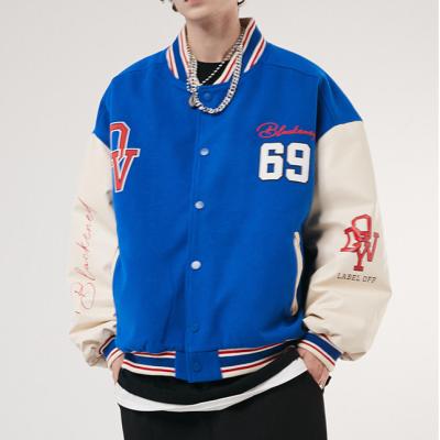 China 2022 Premium Embroidery Viable Viable Patches Custom Varsity Classic Personalize Vintage Baseball Letterman Varisty Jacket for sale