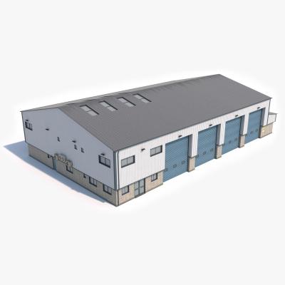 China Chinese Precast Factory Production steel structure Farm Building/ steel structure farm for sale