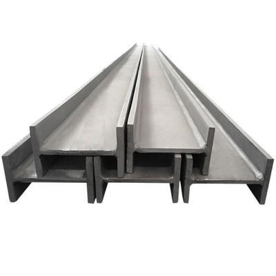 China Structure Building A36 Hot Rolled Carbon Steel H Beam I Beam Universal Beam Structural Steel for sale