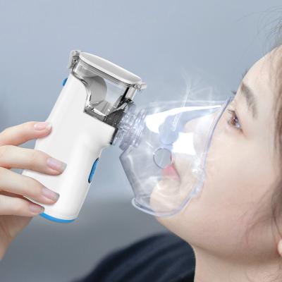 China Ultrasonic Portable Nebulizer Inhal Mesh For Kids Adults Yonker Mini Handheld Nebulizers Small Portable Handheld Inhaler Nebulizer for sale