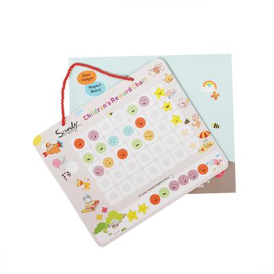 China UCI Magnetic Educational Product Removable Magnetic Kids Reward Chart Magnetic Reward Board With Accessories for sale