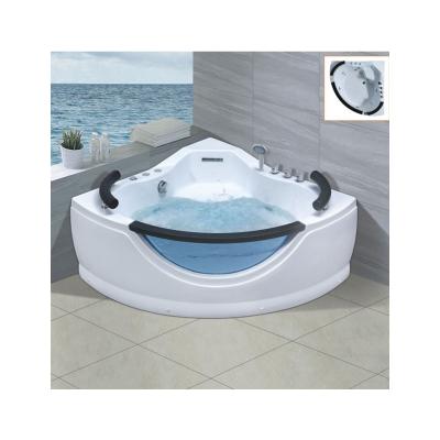 China High Quality Durable White BALISI Triangle Massage Freestanding Bathtub for sale