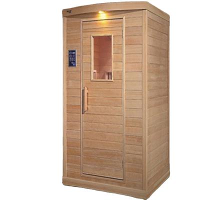 China Computer Control Panel BALISI 1 Person With Computer Control Sauna Room Far Infrared Mini Dry Room Home for sale