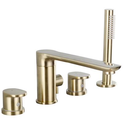 China Without sliding bar BALISI hot and cold water mixer tap gold brass bathtub/bathtub faucet black /chrome color for sale