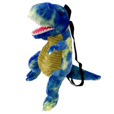 China Cute 3d Dinosaur Plush PP Cotton Big Stuffed Animals Stuffed Plush Doll Schoolbag Toys Bag New Children's School Backpack for sale