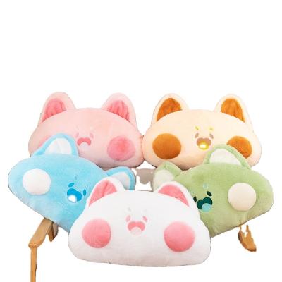 China Main Plush Stuffed Anime Cat Pillow Plush Toys for Logo Tag Label Plush Pillow Sofa Decoration Fun Customized for sale