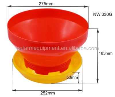 China Poultry Farm Chicken Feeding Hot Sale Feeder Pan For Poultry Farm Height Rigidity for sale