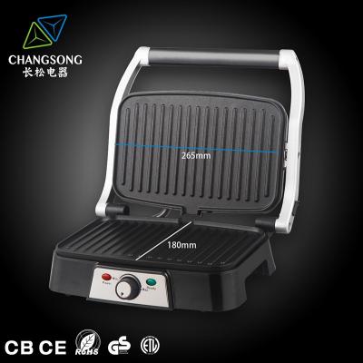 China High Quality Hot Selling BBQ 2 GRILL Slice 180 Panini Grill Open Plancha for sale