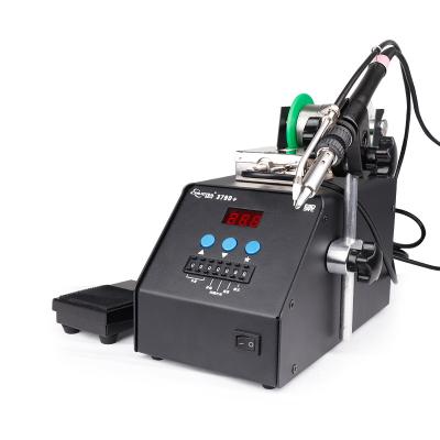 China Hot Selling Adjustable Temperature Grade 150W Industrial Digital Display CSD-379D+ Tin Welding Station Automatic Feeding With Soldering Iron for sale