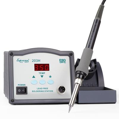 China PCBA Repair SMD BGA Rework 203H 90W Constant Temperature Adjustable High Frequency Lead Free ESD Digital Soldering Station for sale