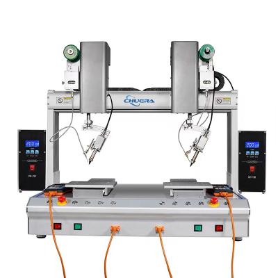 China High Quality Industrial Grade Dual Channel Automation Factory Line Work Welding Constant Temperature High Frequency Soldering Station for sale