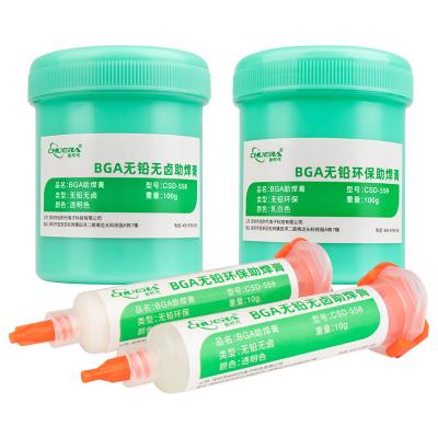 China Wholesale CSD-559 Solder Paste BGA Material Lead Free Tin Paste Low Temperature Solder for sale