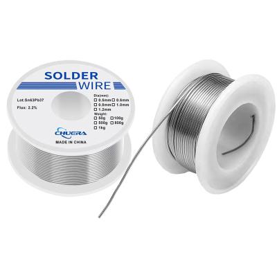 China Excellent Performance Factory Supply High Brightness Sn63Pb37 Solder Wire 0.6mm 0.8mm 1mm 1.2mm High Quality Solder Tin 100g/Roll 0.5mm for sale