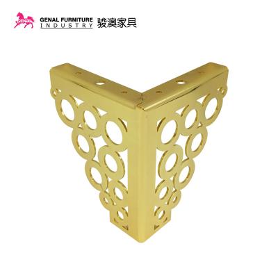 China Decorative Gold Oval Tapered Modern Sofa Leg Table Triangle for sale