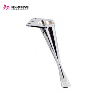 China 18cm Height Chrome Metal Sofa Leg Zinc Alloy STS-8302  Commercial for sale