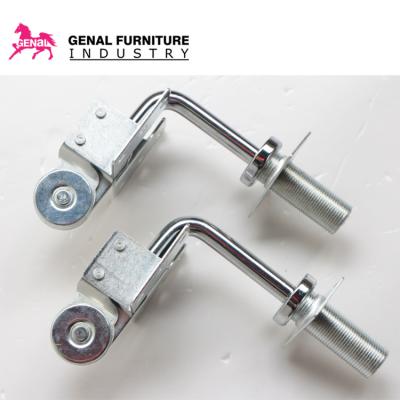 China Multi Functional Adjustable Sofa Headrest Hinge STS-6005  Chrome White Xinc Finish for sale