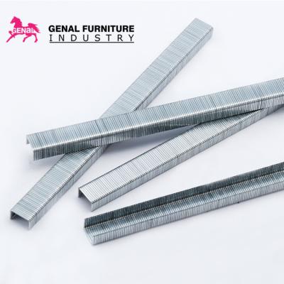 China Industrial  Sofa Pin Stapler 0.6mm Thickness STS-71 0.75mm Width for sale