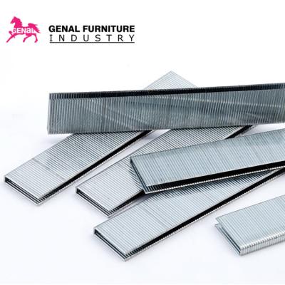 China Genal galvanized pneumatic industrial u shape metal staple pin 9025 for sale