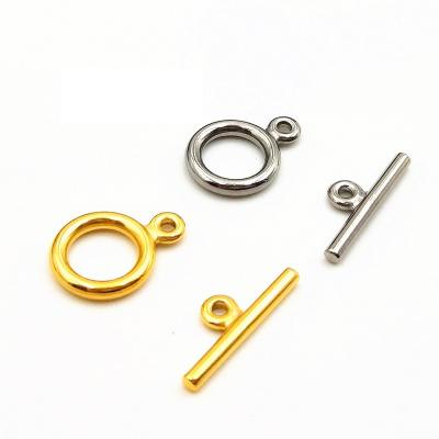 China Factory Direct Selling Jewelry Findings Top Fashion OT Seamless Stamping Toggle Clasps Hooks Jewelry Clasp Finding For Bracelet Making for sale