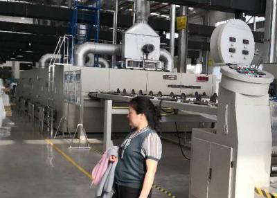 China Humanized Design Stenter Textile Machine , Textile Finishing Machine High Evaporation for sale