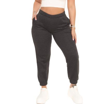 China Anti-pilling Women's High Waist Harem Pants Casual Lady Jogger Baggy Pant Elastic Female Gym Sweatpants Waistband Pants Sports for sale