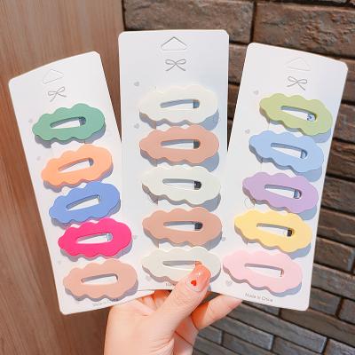 China Hair accessories wholesale hot sale candy color girl cloud hair cut cartoon hair accessories set for girls for sale