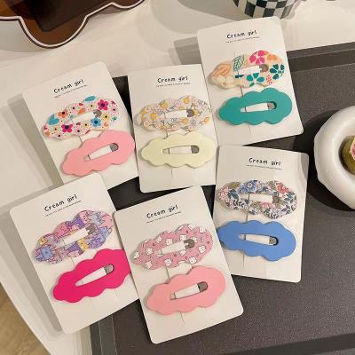 China Hair Accessories Wholesale Hot Selling Candy Color Hair Cuts Cartoon Hair Accessories For Girls for sale