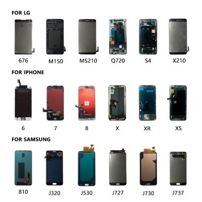 China Factory Hot Selling Mobile Phone LCD Display For TECNO For Itel For Infinix For ZTE For BLU Display Screen For iPhone for sale