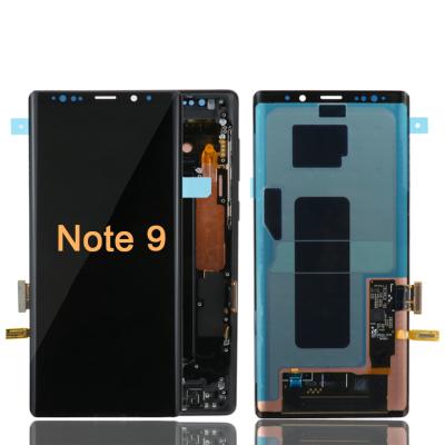 China Original 6.4 Inch Phone LCD Screen Digitizer Assembly For Samsung Galaxy Note 9 Display Mobile Phone Touch Screen With Frame For Samsung Note 9 for sale