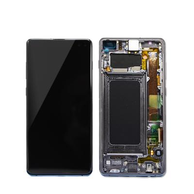 China Fix Phone Broken Screen 100% Tested OLED For Samsung S10 Plus Mobile Phone LCDs Touch Display Replacement for sale