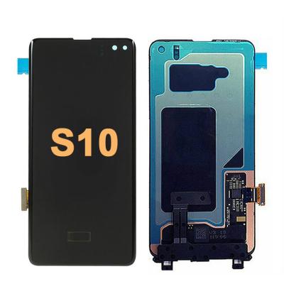 China Mobile Phone S10 Plus Screen Replacement With Digitizer Display For Samsung S10 Plus S10 Screen Display for sale