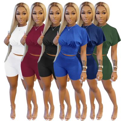 China 2021 Various Fashion Promotional Casual Two Piece Women Dress Sets Viable Two Piece Set for sale