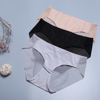 China New Antibacterial Fashionable Seamless Waist Brief Comfortable Clean and Healthy Women's Panties Cotton for sale